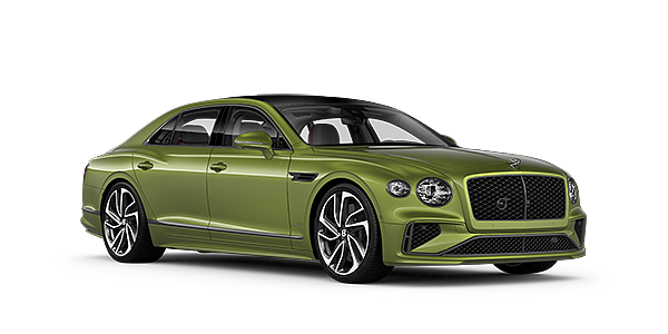 Bentley Barcelona New Bentley Flying Spur Speed v8 hybrid sedan in Tourmaline green paint